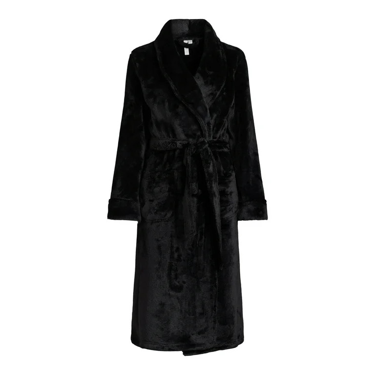 Joyspun Women's Plush Robe, Sizes S to 3X - Walmart.com | Walmart (US)