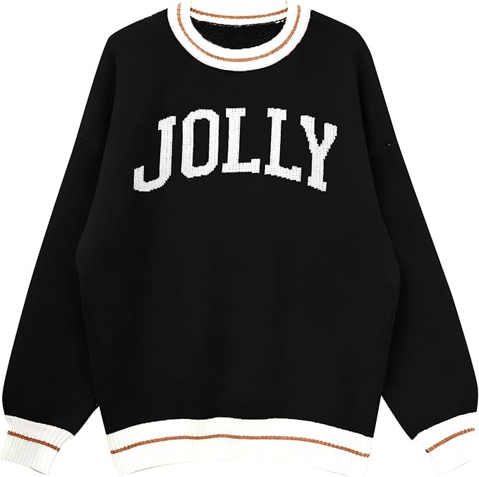 EGELEXY Women Christmas Sweater Funny Christmas Tree Sweater Sweatshirt Long Sleeves Knitted Pull... | Amazon (US)