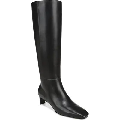 Vince Lilith Tall Leather Boot in Cacao Brown Suede at Nordstrom, Size 7.5 | Nordstrom