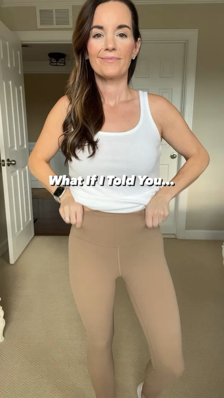 You can absolutely wear leggings as pants 👏🏼 comment LEGGINGS and I’ll send you a direct message with the info to shop. 

Leggings are identical to the align leggings but a third of the price! Trust me when I say these are GOOD 👏🏼 High waisted, stretchy but holds everything in. They come in 19 colors. Wearing size XS in color carbon dust. 

Oversized turtleneck is also amazon. It’s a designer look for less and the quality is amazing! It comes in a bunch of colors. Wearing size S.

Layering tank, leggings, tunic turtleneck, belt bag, vest, sneakers.

#leggings #wiw #casual #travelstyle #vest #neutralstyle #casualstyle #winterfashion #everydayoutfit #amazonfashion #amazonfinds #neutral #grwm #gettingready #comfyoutfit #tunic #winterstyle #beltbag 

#LTKfindsunder50 #LTKstyletip