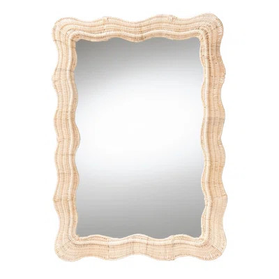 Miriel Scalloped Wall Mirror | Wayfair North America