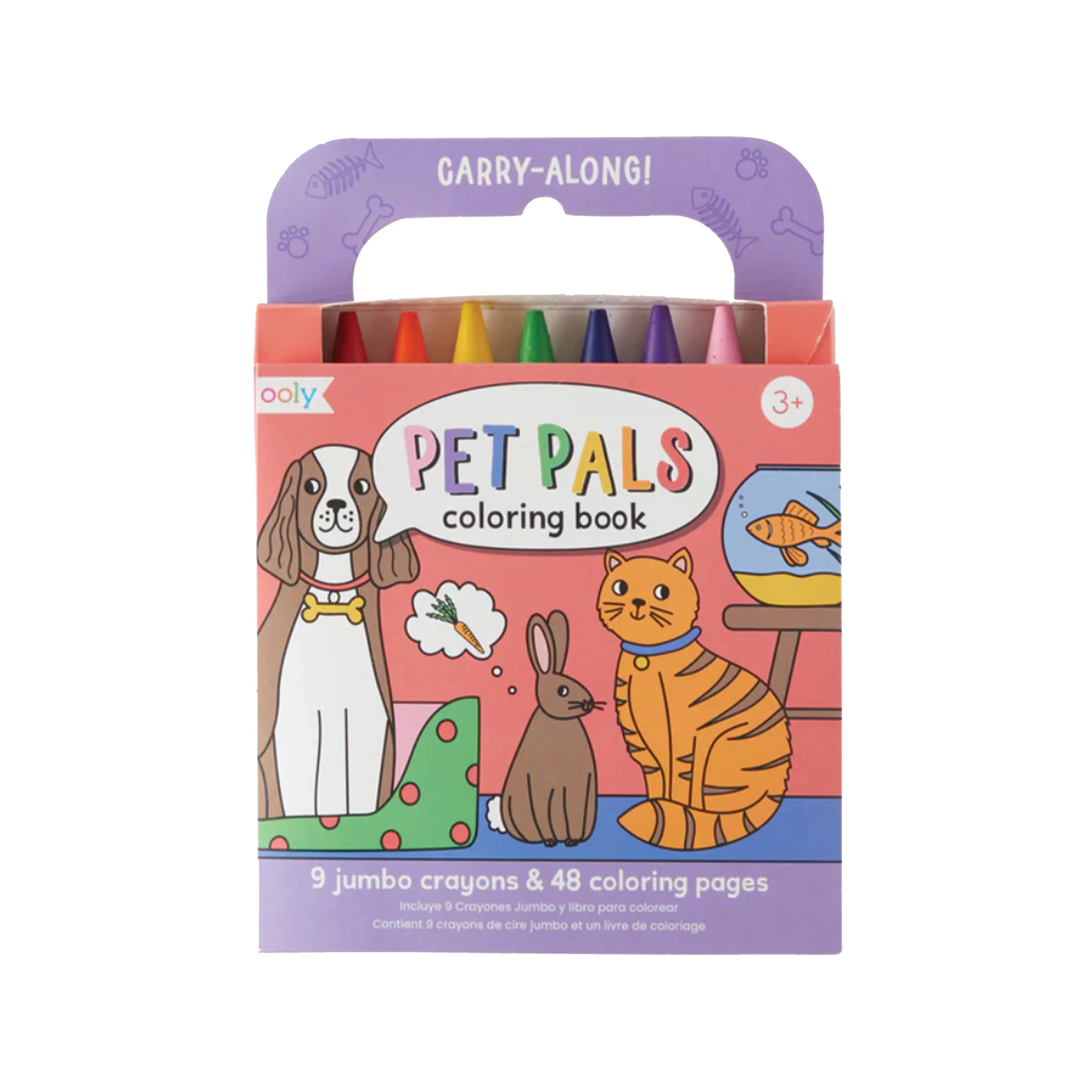 Pet Pals Carry Along Coloring Book - Ooly | The Beaufort Bonnet Company
