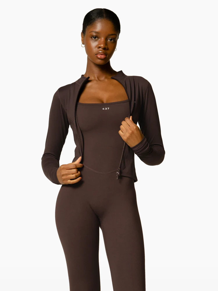 The Curve Jacket / Espresso | 437