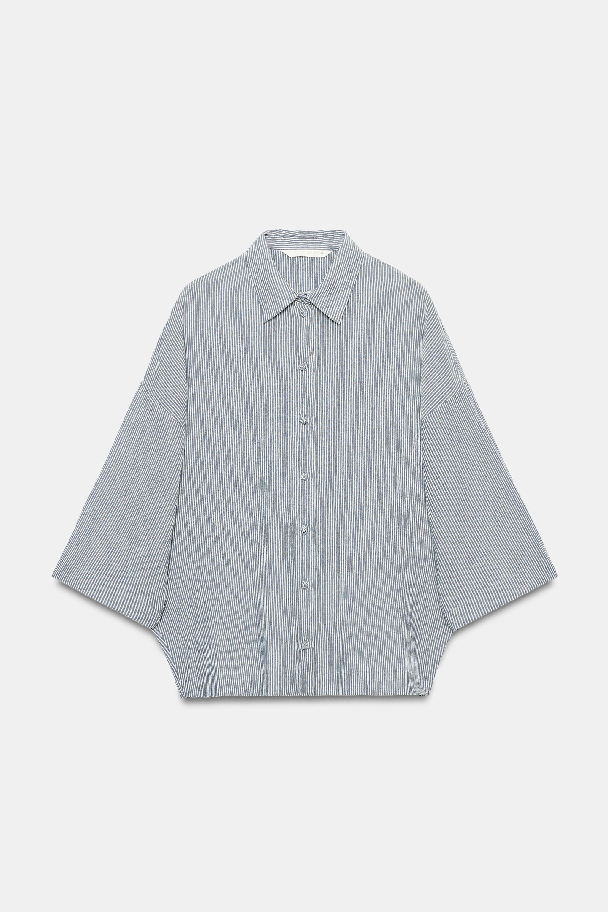 ZW COLLECTION SHORT SLEEVE SHIRT | Zara UK