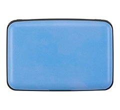Credit Card Holder, RFID Blocking Metal Card Wallet for Women Men Slim ID Card Holders Protector ... | Amazon (US)