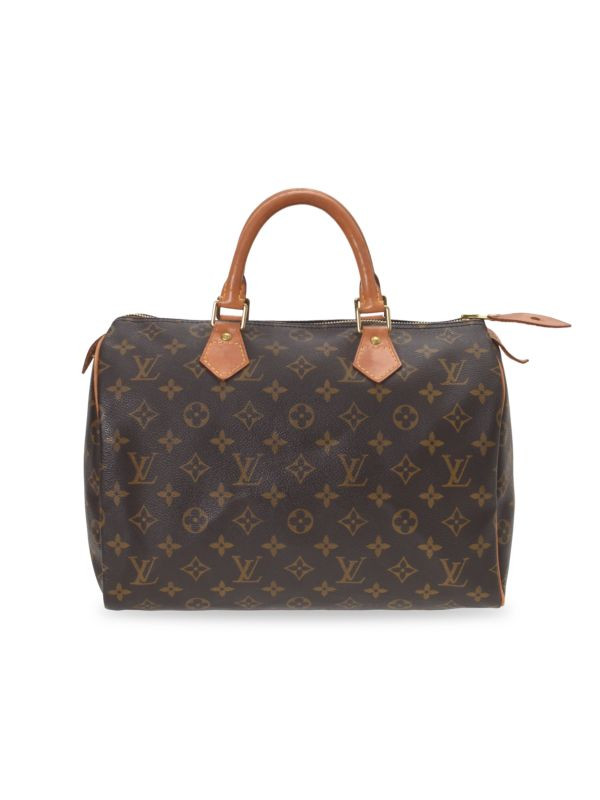 Louis Vuitton Speedy 30 Monogram Coated Canvas Top Handle Bag on SALE | Saks OFF 5TH | Saks Fifth Avenue OFF 5TH