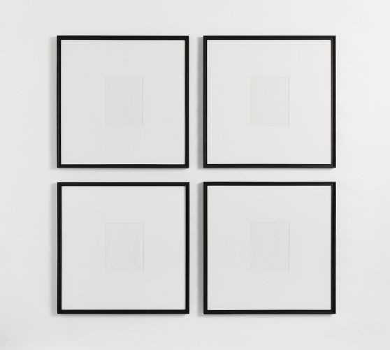 Beveled Wood Gallery Frames - 25x25 | Pottery Barn (US)