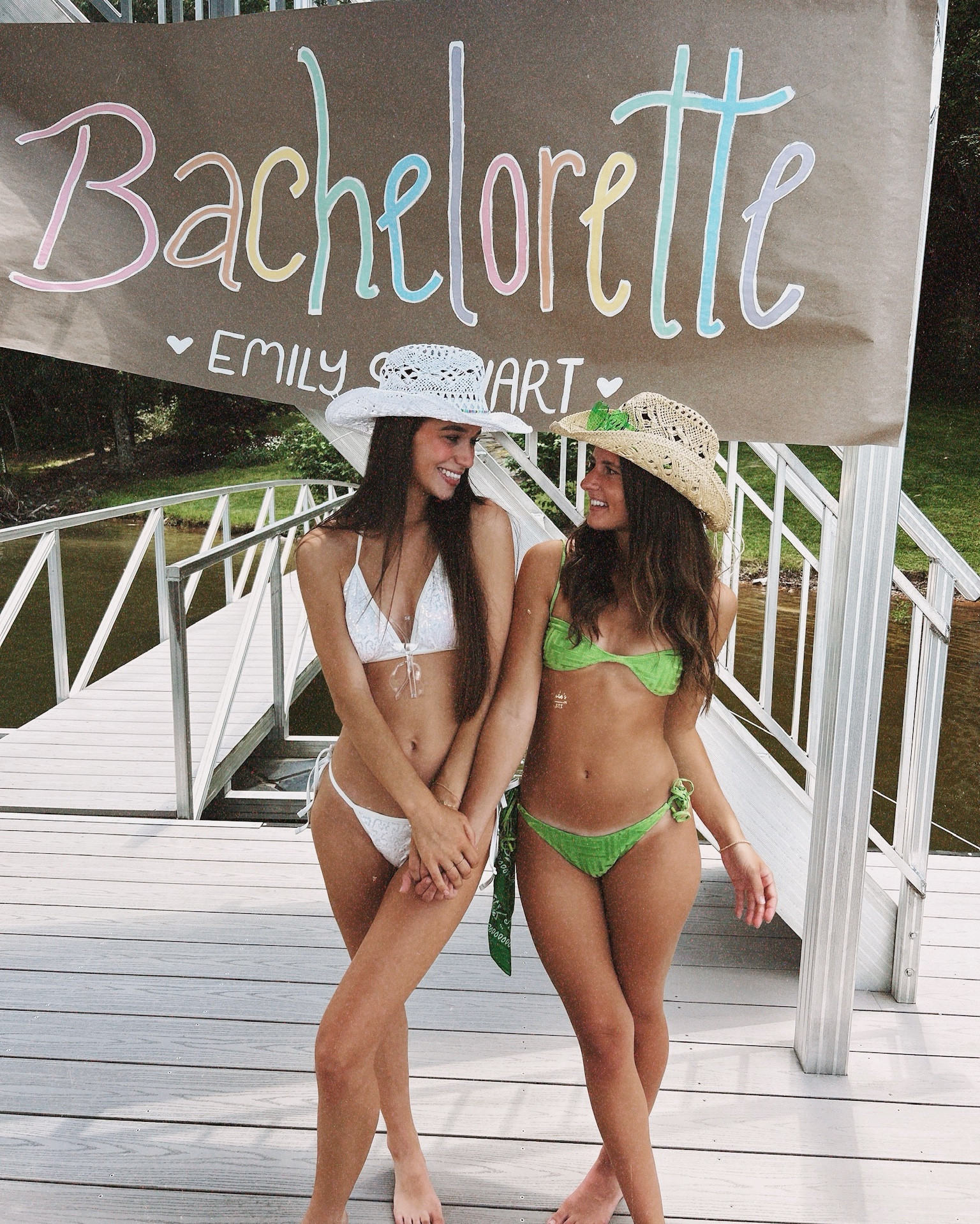 Camp Bach accessories!! We all had our own color which was adorable! We had heart glasses and a bandana to match our color! I found them on Shein for a good price and they had all of the colors I needed!! 

#LTKParties #LTKFindsUnder50 #LTKWedding