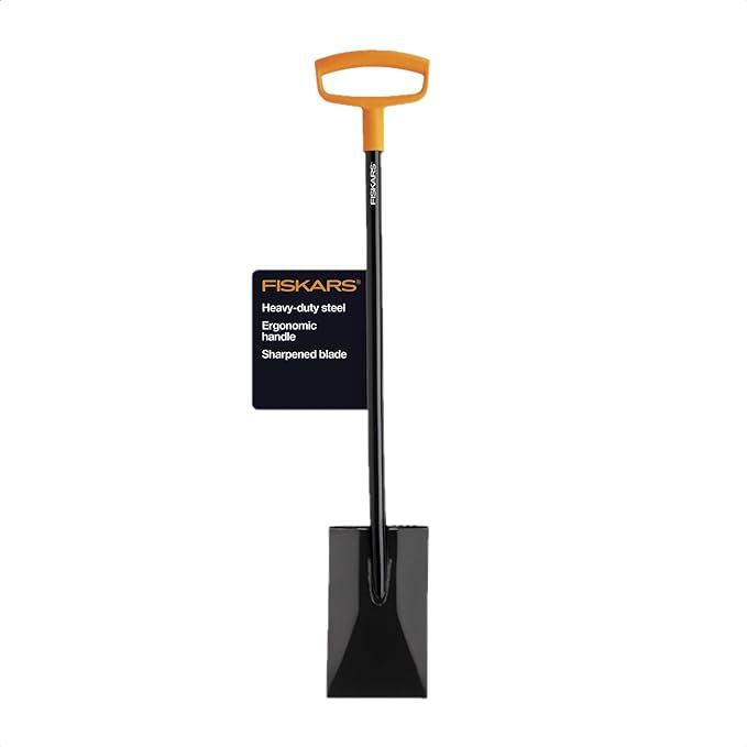 Fiskars Square Garden Spade Shovel - 46" - Steel Flat Shovel with D-Handle - Garden Tool for Digg... | Amazon (US)