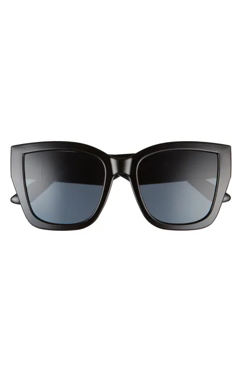 AIRE Haedus 53mm Gradient Square Sunglasses in Black /Smoke Mono at Nordstrom | Nordstrom