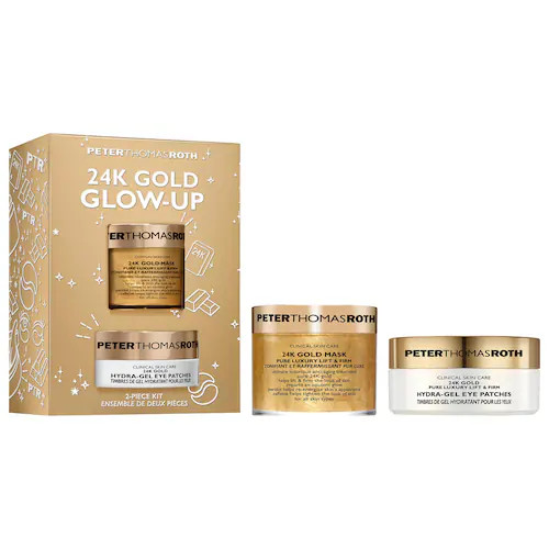24K Gold 2-Piece Mini Brightening & Anti-Aging Skincare Set | Sephora (US)