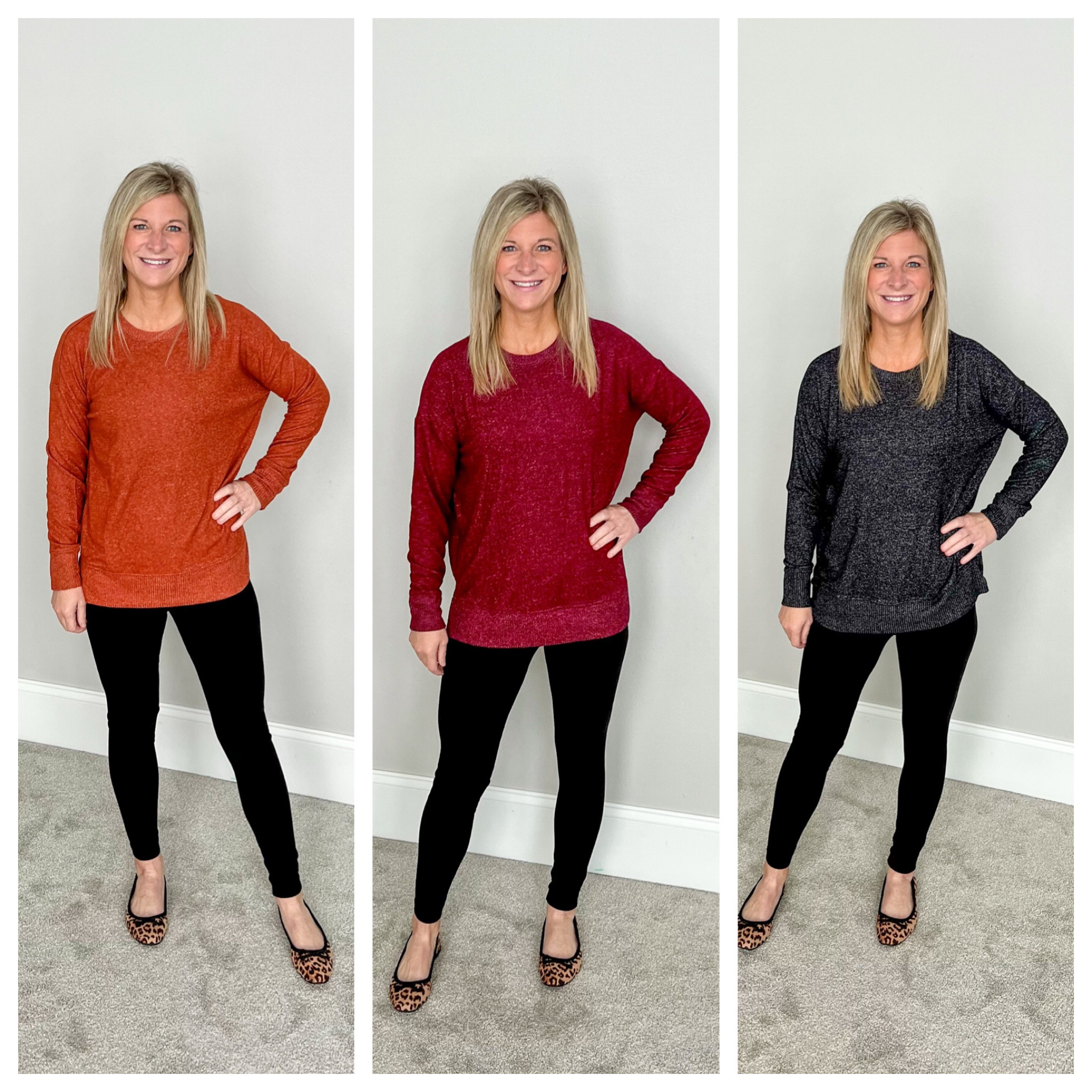 Legging friendly shirts that you can dress up a bit or down for a more comfy look! #walmartpartner They are extremely soft, comfortable & have been a shirt I’ve been reaching for now that the days are chilly! There’s plenty of colors to choose from too! #walmartfinds #walmartoutfit #walmartfashion @walmart @walmartfashion

➡️ I went with size small for the shirts for a SLIGHTLY oversized look. Shoes were true to size + jeans I sized down 1-2 sizes. I’m typically a size 4 - 27” waist and I went with a size 0 in these jeans.
.
.
.
#walmartfashion #walmart #walmartfinds #fallfashion2024 #fallfashion #fall #momoutfit #casualmom #WalmartFashion #WalmartOutfit #casualoutfit #WalmartHaul #FashionHaul #MomOutfit #OOTD 

Follow my shop @jamielynns.journey on the @shop.LTK app to shop this post and get my exclusive app-only content!

#liketkit  #LTKunder50 #LTKstyletip @shop.ltk - https://liketk.it/4UhDh

#LTKFindsUnder50 #LTKSeasonal #LTKStyleTip