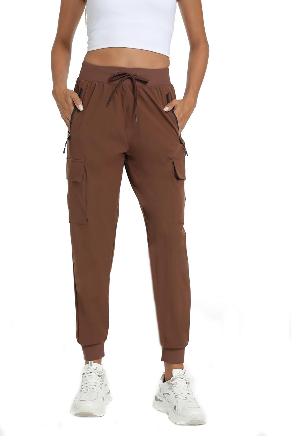 Rrosseyz Womens Cargo Pants with Pockets-Lightweight Quick Dry Waterproof Hiking Pants for Travel... | Amazon (US)