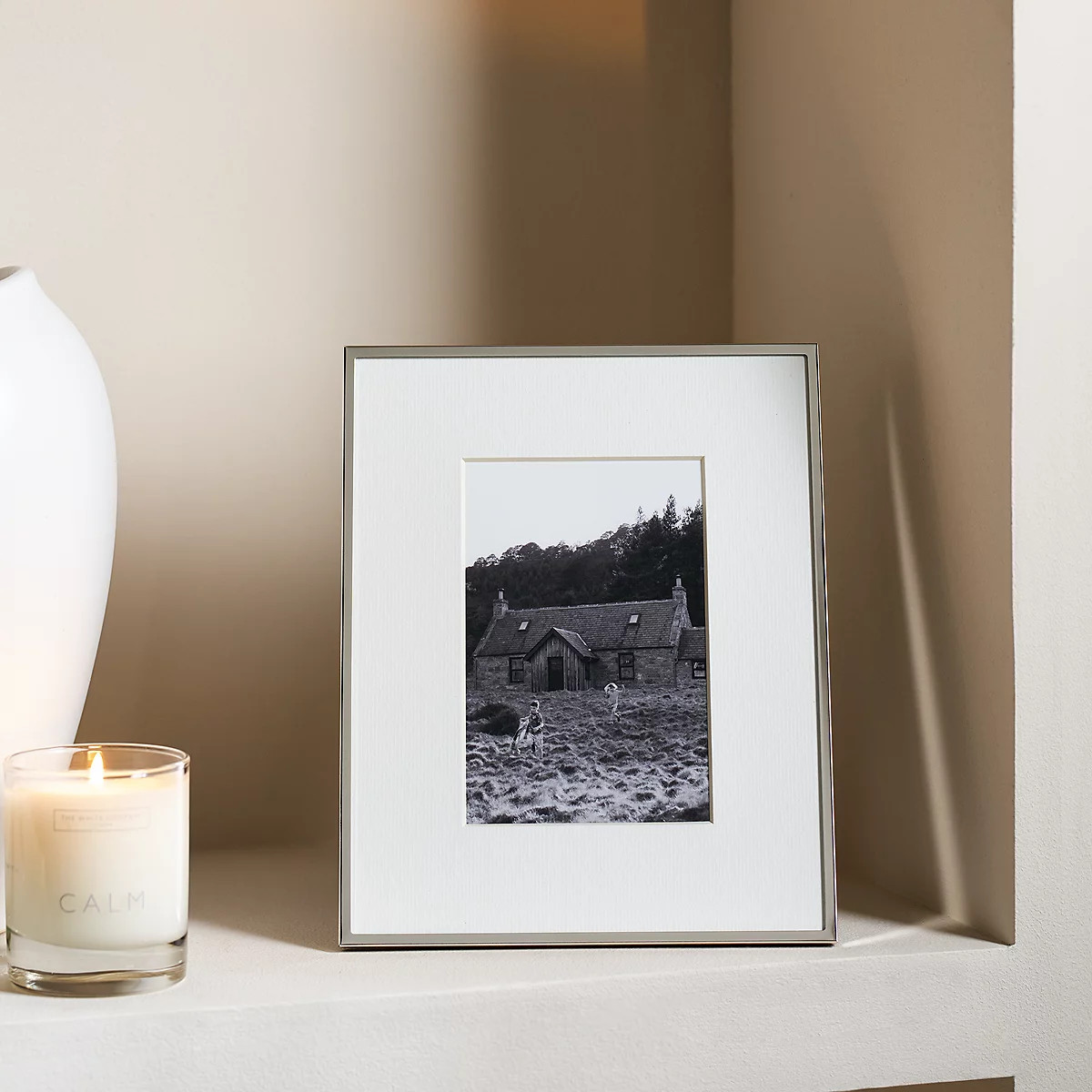 Fine Silver Photo Frame – 4x6" | The White Company UK & ROW