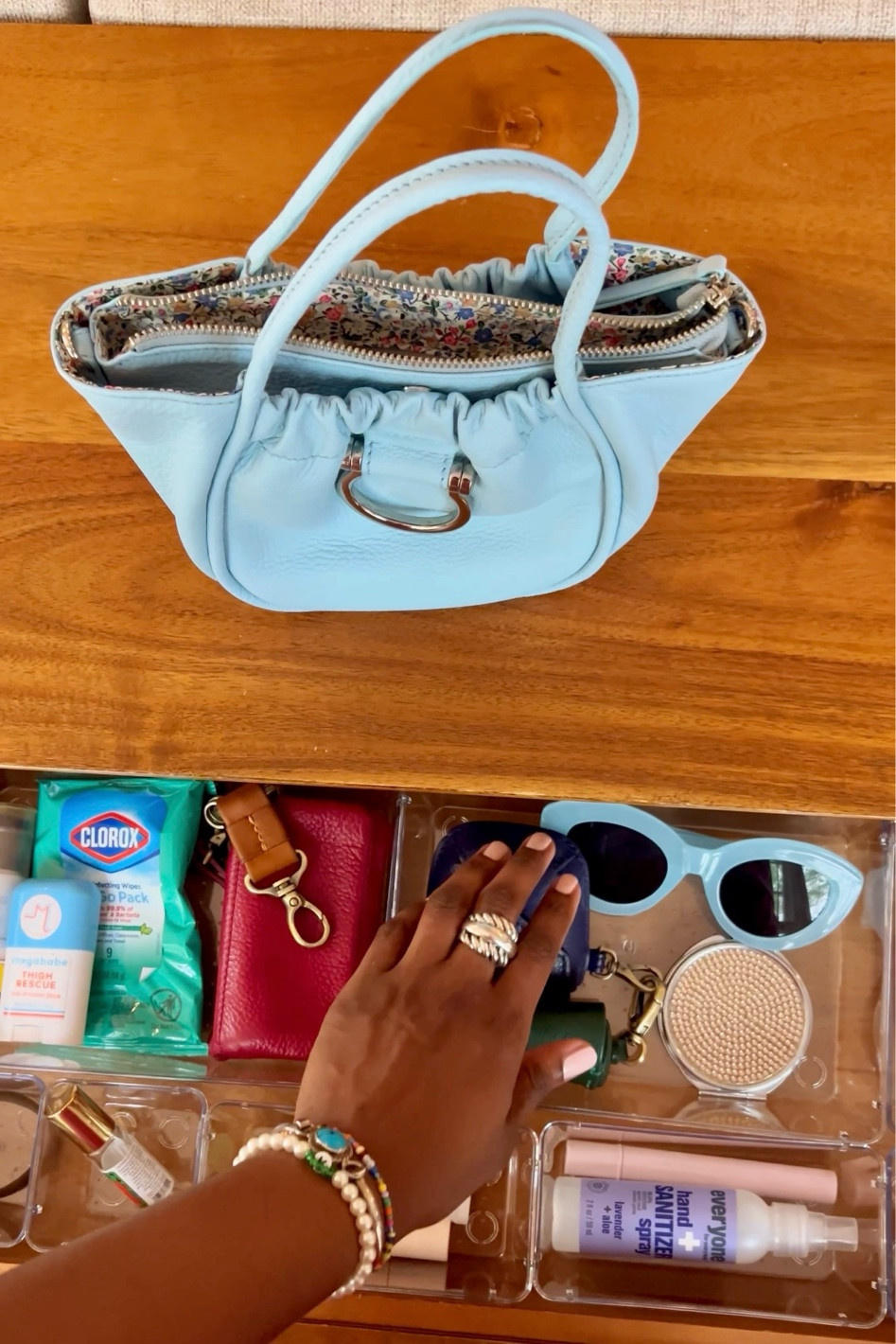 Purse loading station | home organizing ideas 

#LTKitbag #LTKtravel #LTKhome