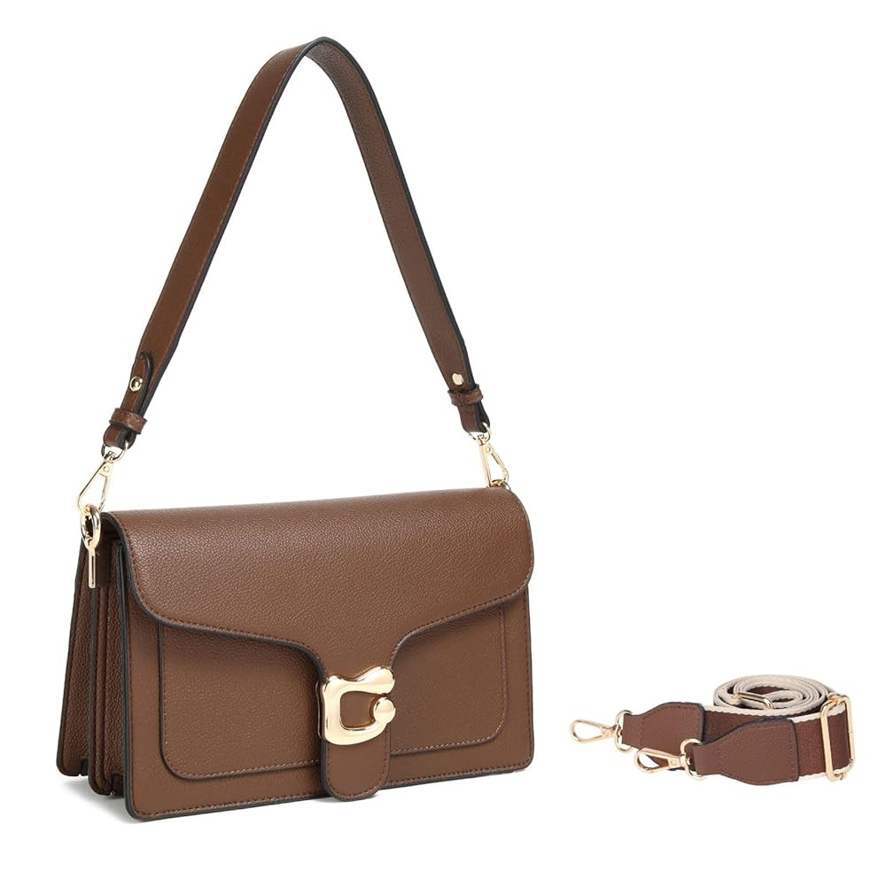 Travistar Crossbody Bags for Women Trendy - Small Cross Body Purse Shoulder Bag Leather Handbags ... | Amazon (US)