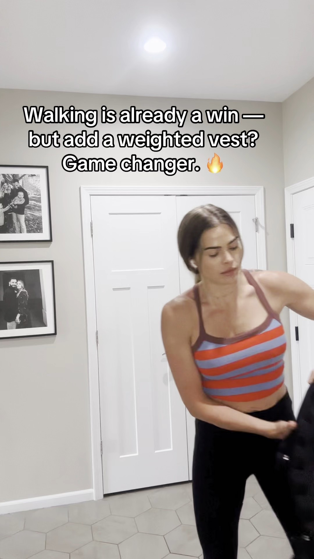 I’ve been loving my weighted vest walks lately and here’s why:
✔️ Boosts calorie burn without extra time
✔️ Helps build strength + endurance
✔️ Supports bone density & posture
✔️ Turns a basic walk into a full-body workout

Perfect for moms who want to get stronger without overcomplicating it 🙌
Linked the exact one I use on my LTK! 🤍 #WeightedVest #MomWalks #LTKFitness #WalkingWorkout

#LTKActive #LTKStyleTip #LTKSummerEdit