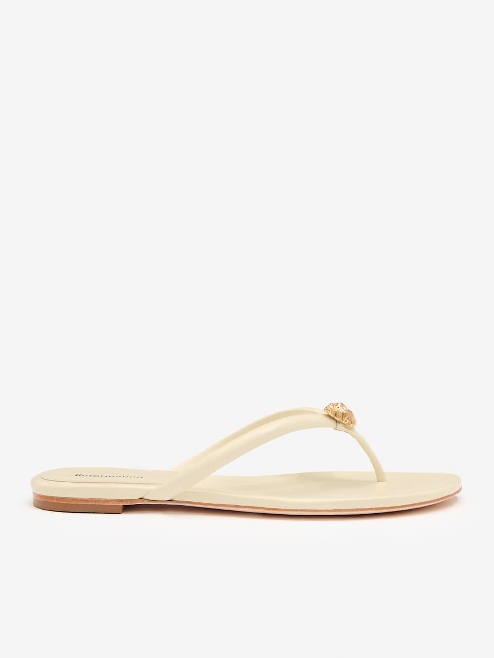 Onyx Thong Sandal | Reformation (Global)