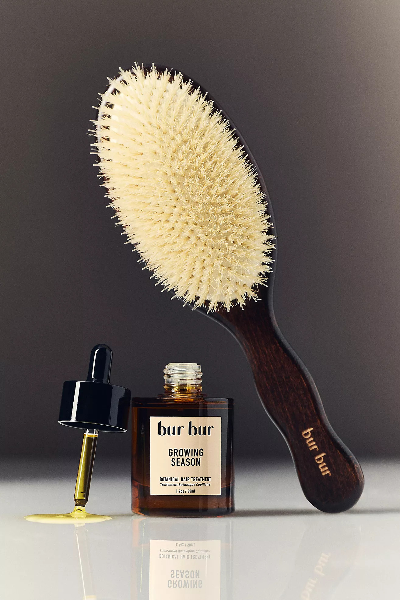 Bur Bur The Mermaid Brush Essential Boar Bristle Brush | Anthropologie (US)