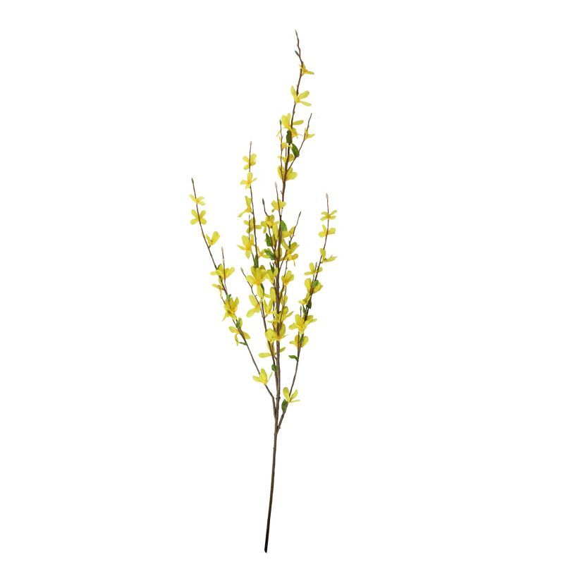 Allstate Floral 38" Yellow Forsythia Artificial Floral Spring Spray | Target