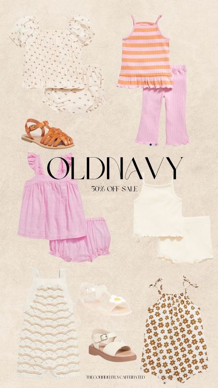 Baby and toddler girl summer finds - all 50% off at Old Navy! 

#LTKsalealert #LTKfamily #LTKSeasonal