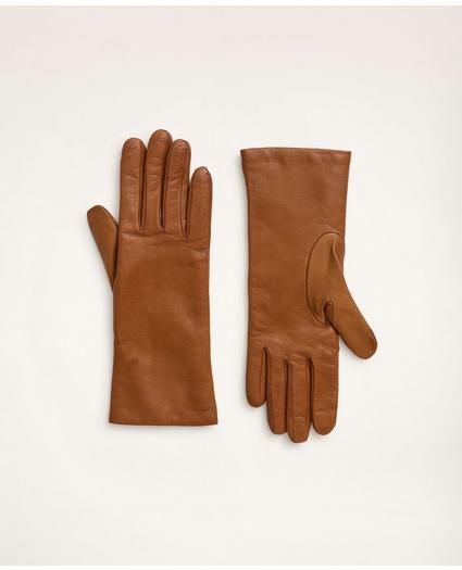 Lambskin Leather Cashmere Gloves | Brooks Brothers
