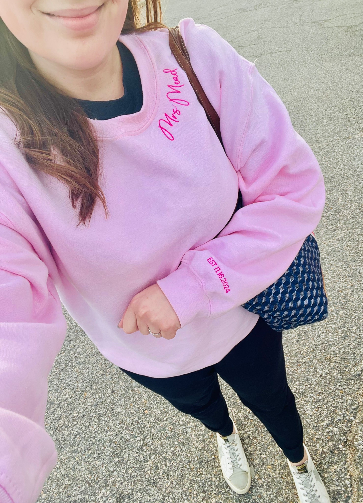 Mrs. Sweatshirt! Personalized sweatshirt that’s a perfect wedding gift or bridal shower gift! 👰🏻‍♀️ 💍 

#LTKWedding