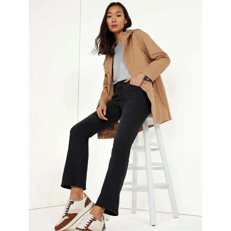 Time and Tru Women's Lightweight Anorak Jacket with Hood, Sizes XS-3X - Walmart.com | Walmart (US)