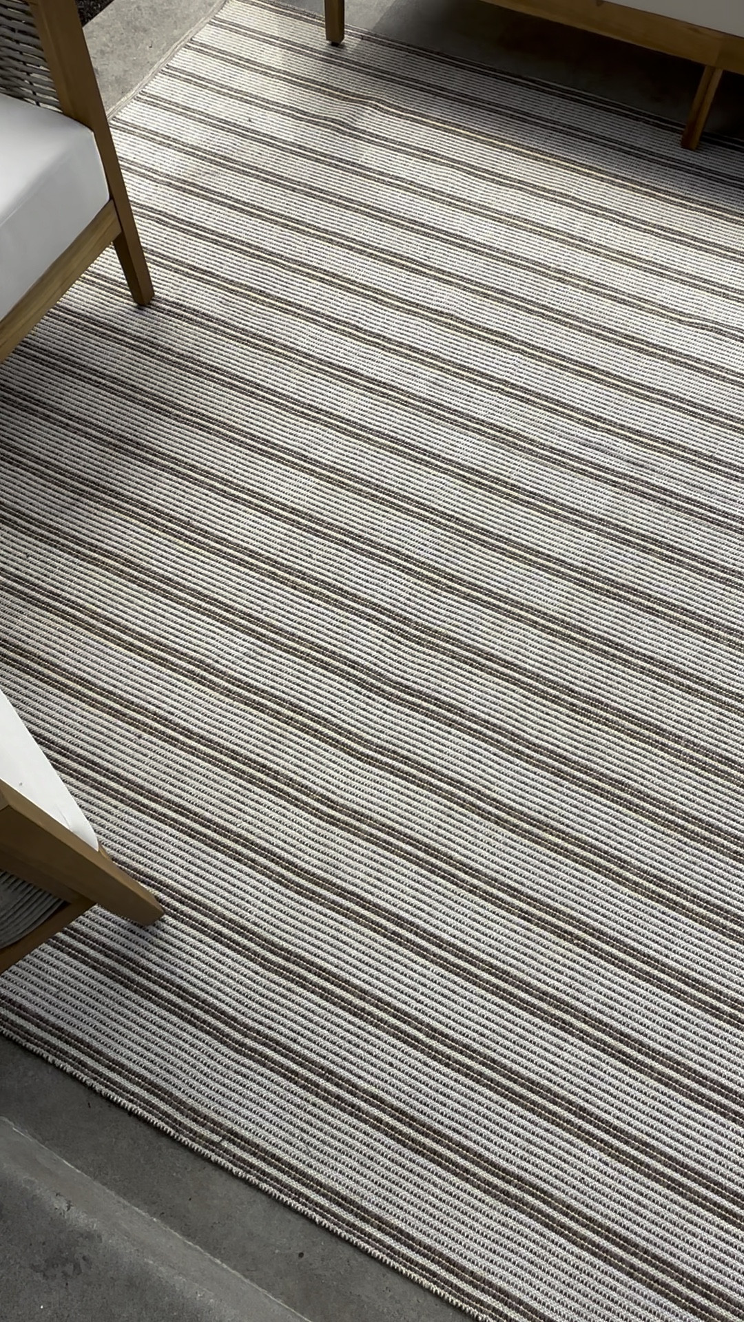 Favorite reversible outdoor rug!

Striped rugs, outdoor rugs, patio decor, patio design, outdoor furniture, indoor outdoor rugs

#LTKSeasonal #LTKHome #LTKVideo