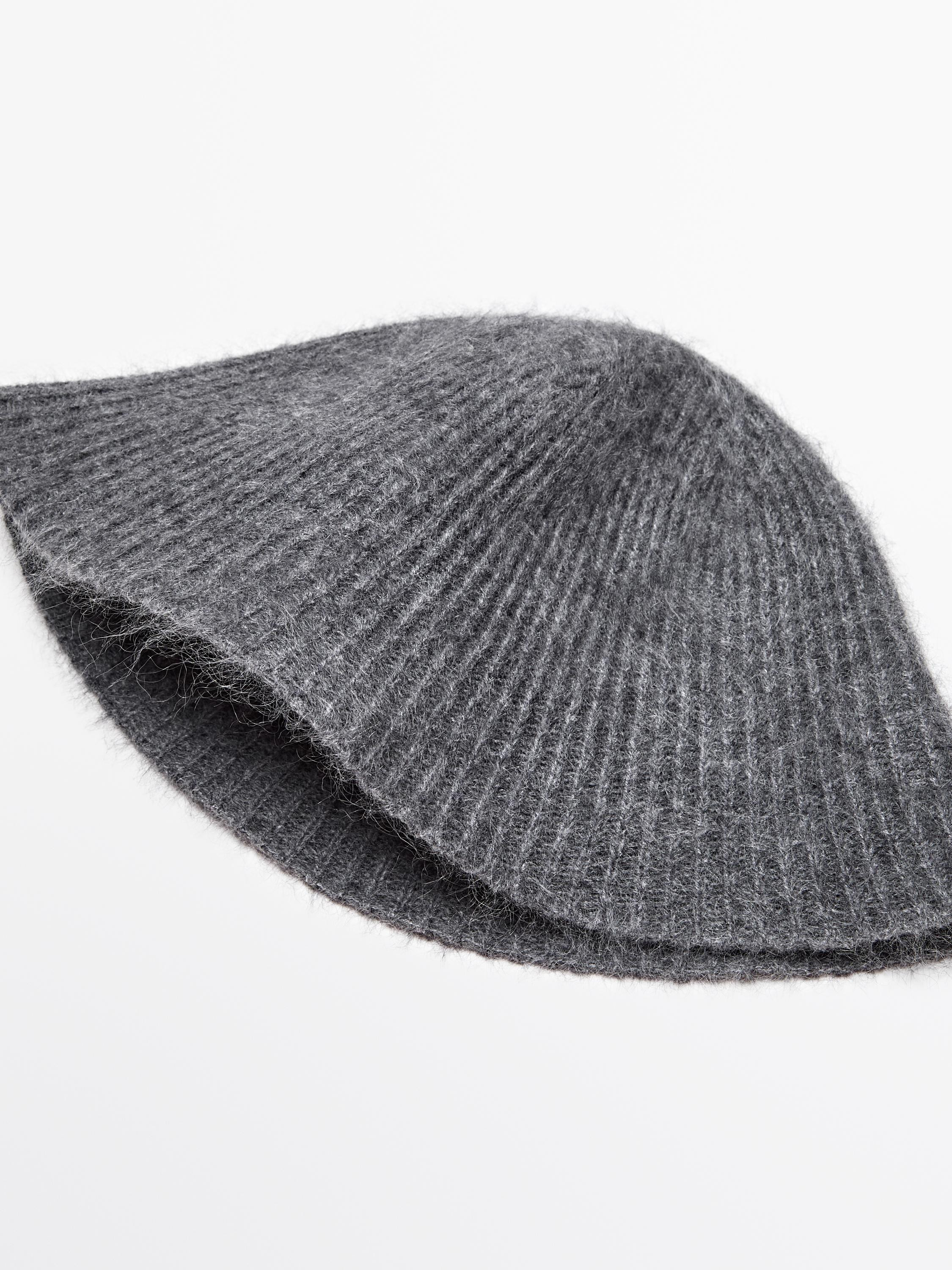 Bucket-Hut aus Kaschmirmischgewebe | Massimo Dutti DE