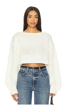 MORE TO COME Landrie Sweater in White from Revolve.com | Revolve Clothing (Global)