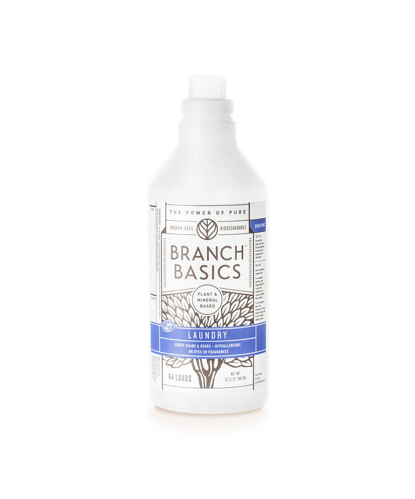 Laundry Bottle in Glass | Branch Basics