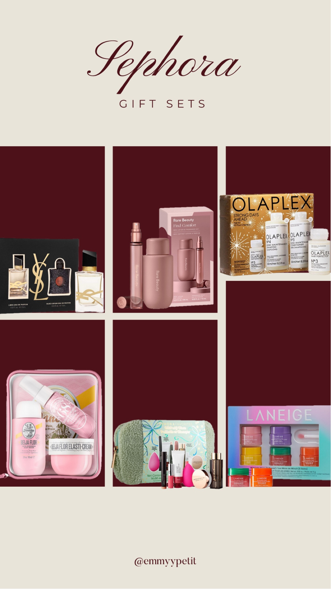 It’s officially time to start Christmas shopping! Sephora has these amazing gift sets featuring makeup, hair care, fragrance and more. 

#LTKHoliday #LTKGiftGuide #LTKBeauty