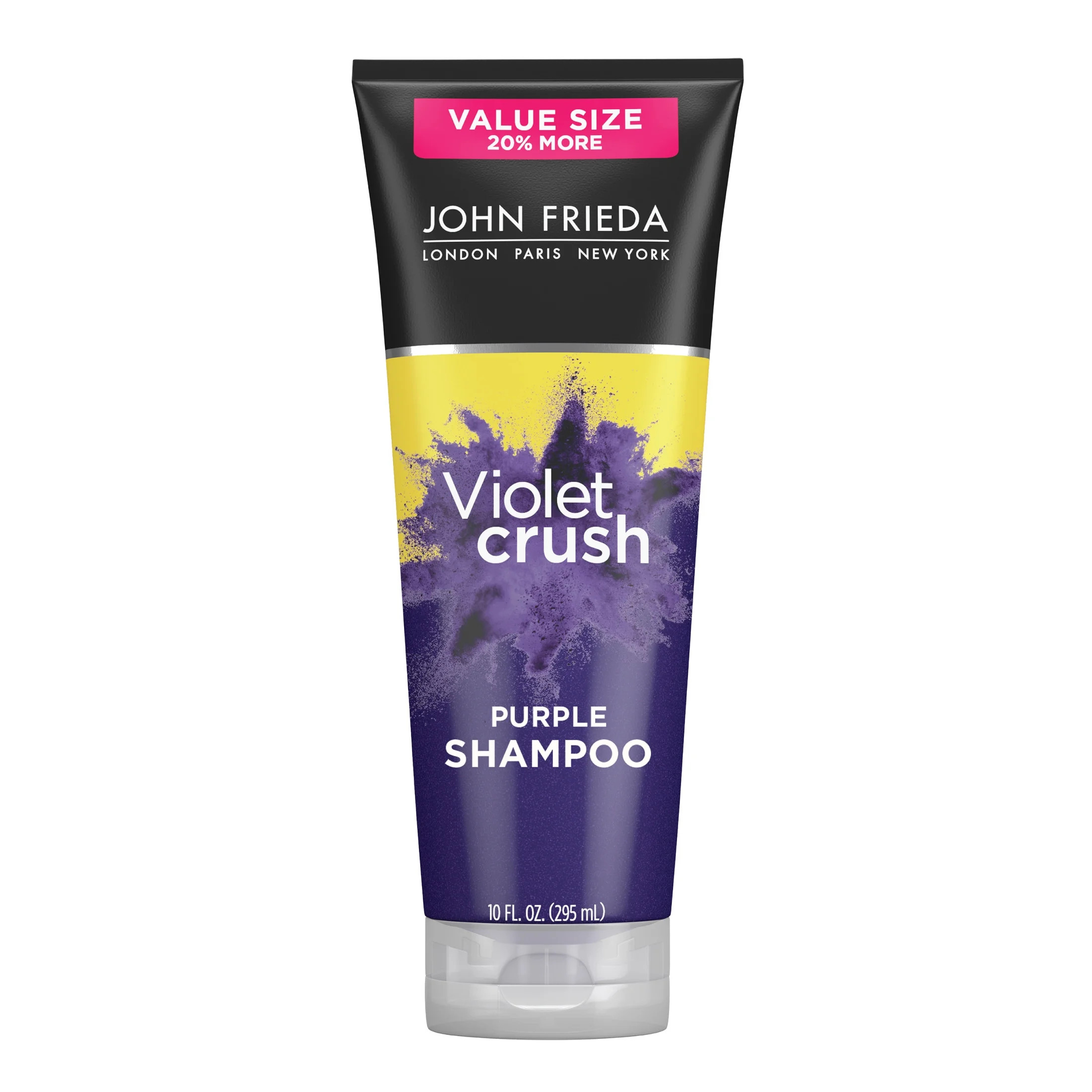 John Frieda Purple Shampoo, Violet Crush for Blondes, Womens Shampoo for Blonde Hair, 10 oz | Walmart (US)