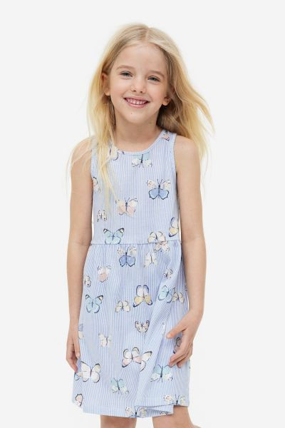 Patterned Cotton Dress | H&M (US + CA)