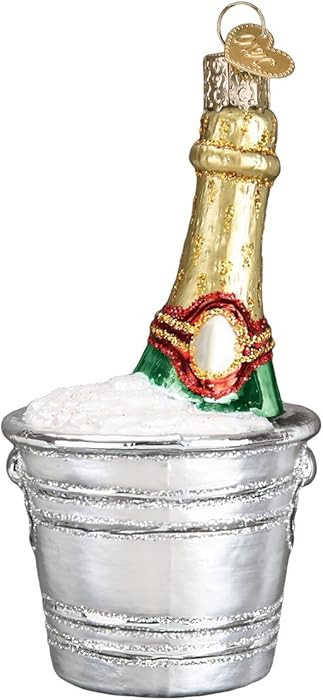 Old World Christmas Chilled Champagne Glass Blown Ornament for Christmas Tree, Handcrafted Holida... | Amazon (US)