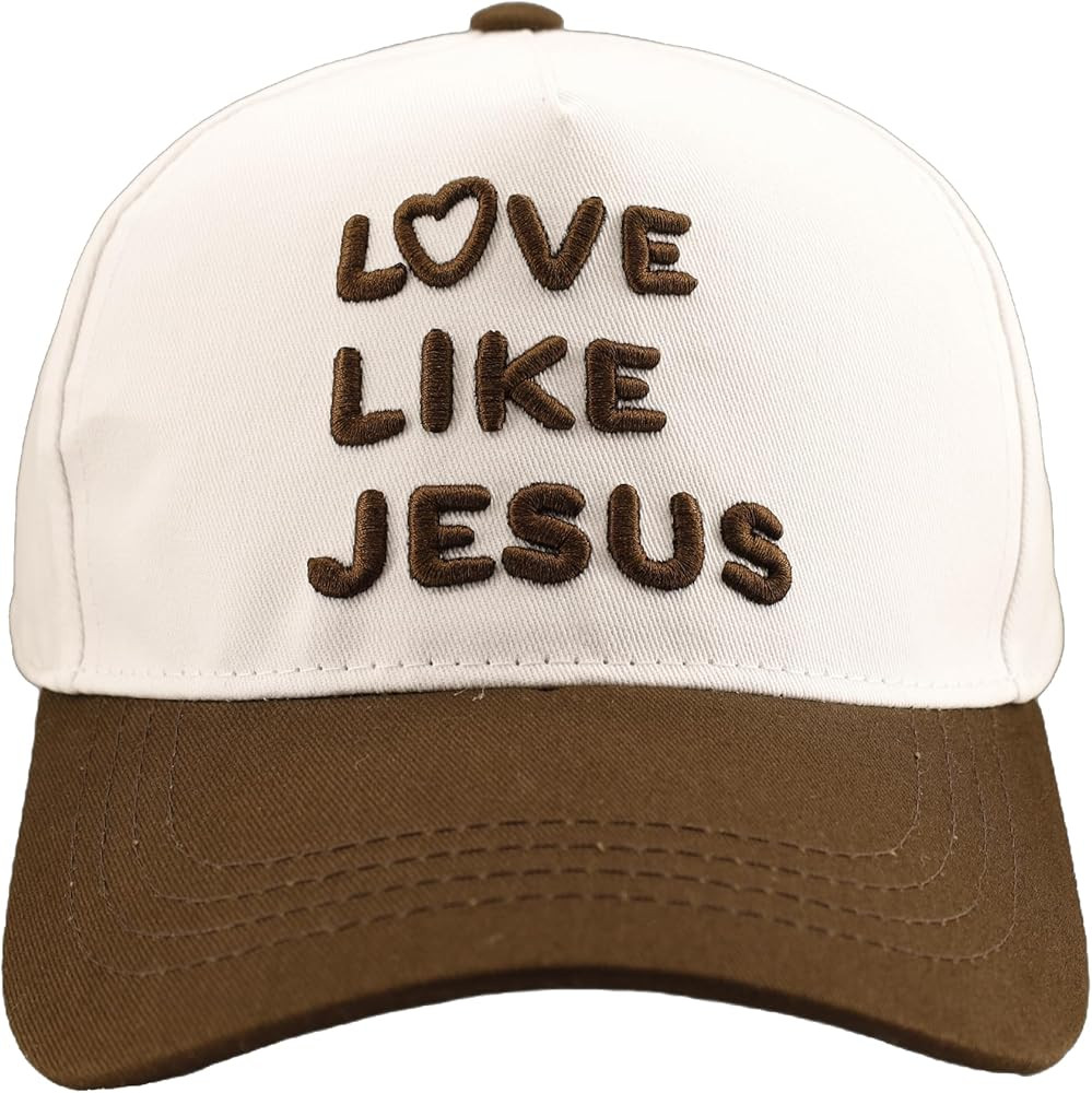 Two Tone Embroidered Lettering Baseball Cap | Amazon (US)