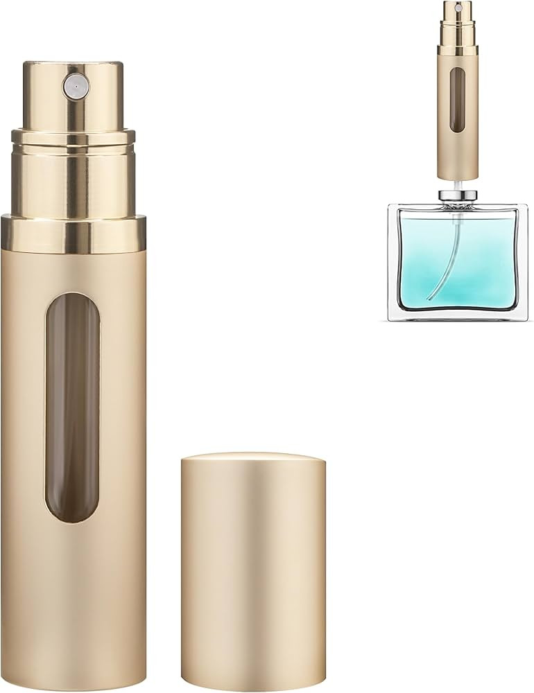 Refillable Perfume Atomizer Travel Bottle 5ml Leakproof Luxury Travel Perfume Refillable Bottle, ... | Amazon (US)