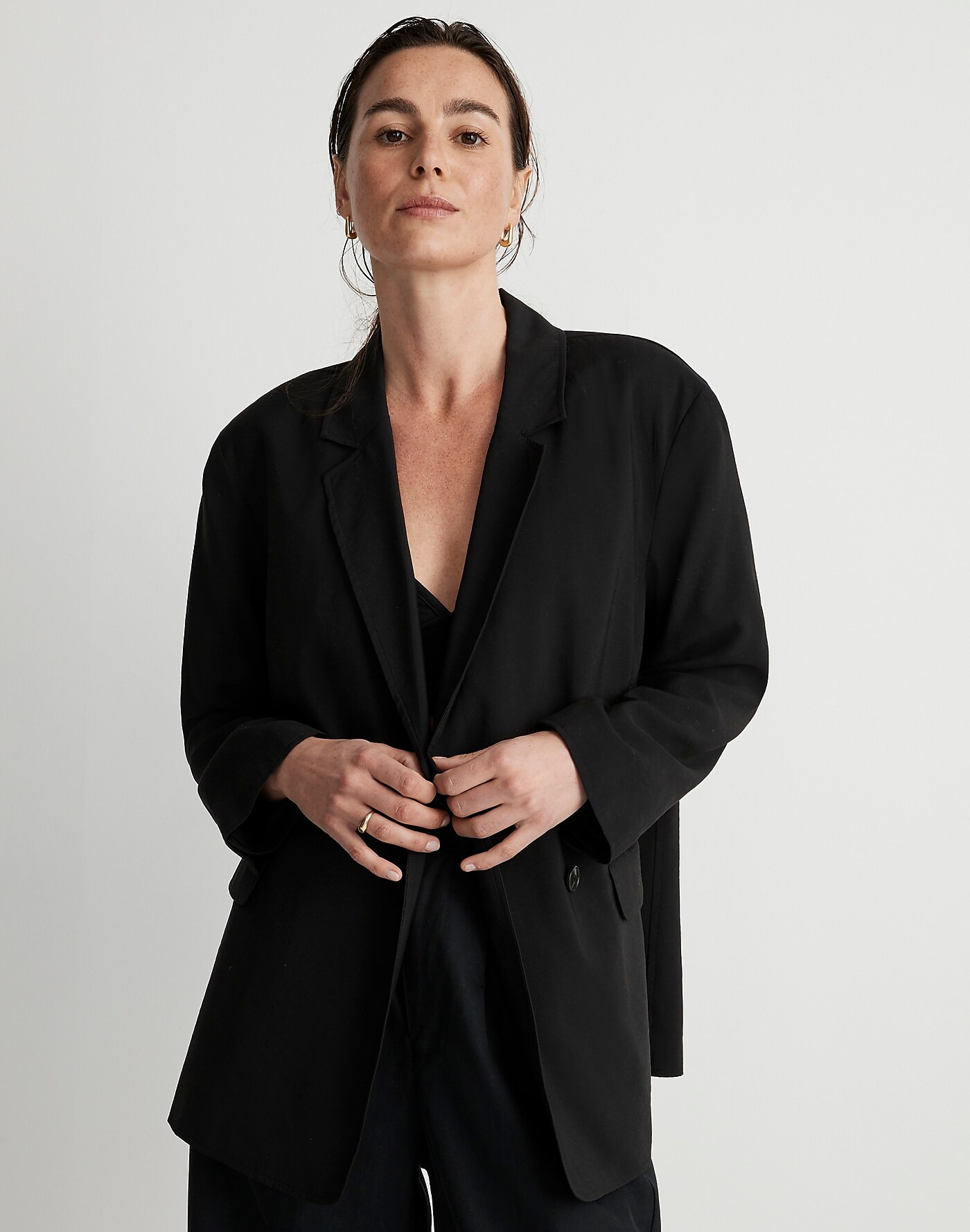 The Relaxed Blazer in Softdrape | Madewell