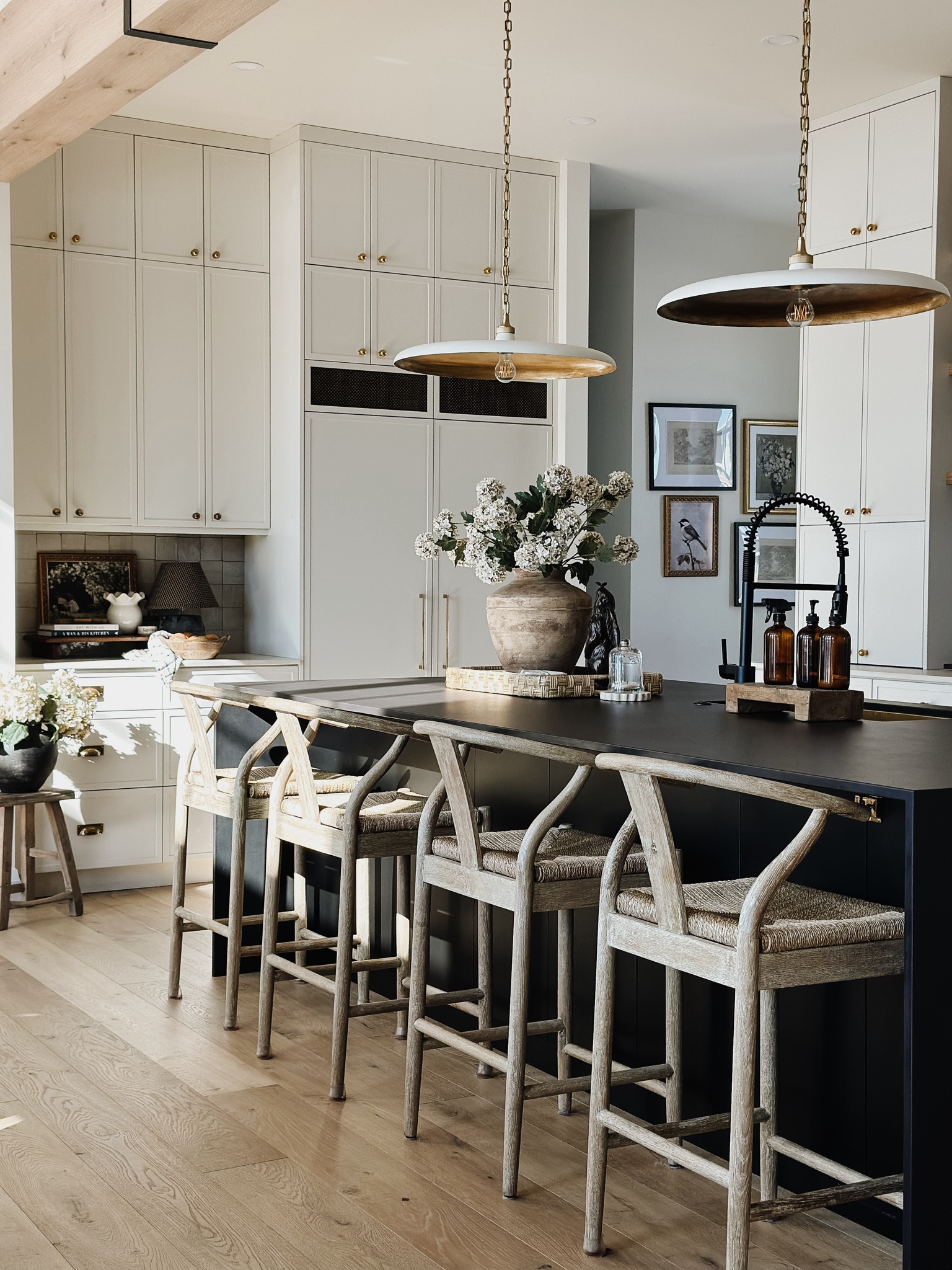 
You probably know that we’ve been doing a small renovation to our kitchen here In Edmonton. One thing I knew I wanted to finish off our renovation was new counter stools. 

These Robert Coastal Beach Brown Oak Natural Woven Rope Counter Stools from @kathykuohome are most definitely the perfect finishing touch. 

I love the gorgeous warm wood, and the woven details brings in such a beautiful texture to the space. They’re extremely comfortable and so well made! Our whole family loves them!

#kathykuohome #lovewhereyoulive #homesweethome #makehomeyours #finditstyleit #moderntransitional 

#LTKhome #LTKstyletip