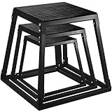 VEVOR Plyometric Platform Box, Plyometric Box Jump Set for Home Gym Training, Crossfit, Condition... | Amazon (US)