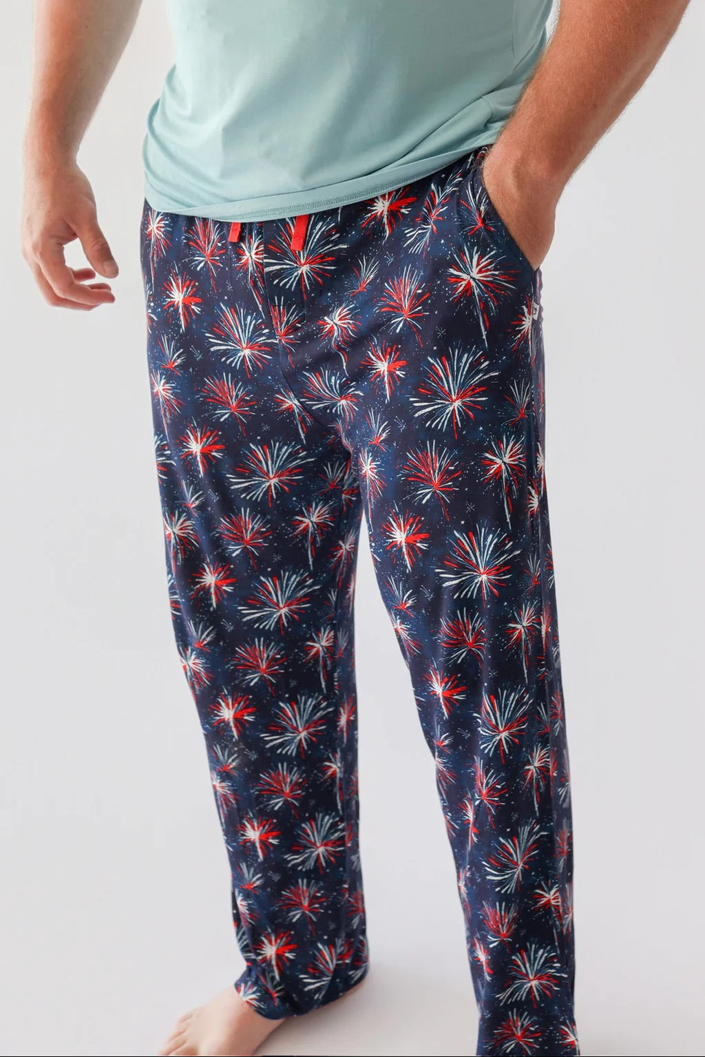 RED, WHITE & BOOM DREAM MEN'S PANTS | Dream Big Little