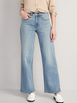 High-Waisted Wow Wide-Leg Jeans for Women | Old Navy (US)