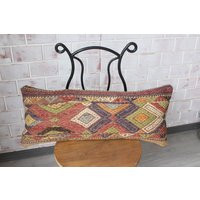 12x28 Vintage Lumbar Pillow Cover, Kilim Ethnic/P-4048 | Etsy (US)