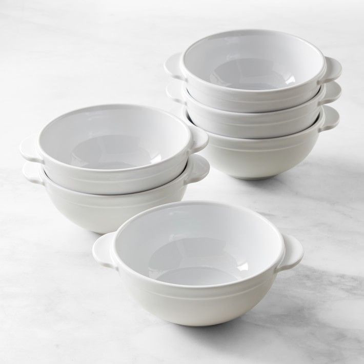 Williams Sonoma Pantry Soup Bowls with Handles, Set of 6 | Williams-Sonoma