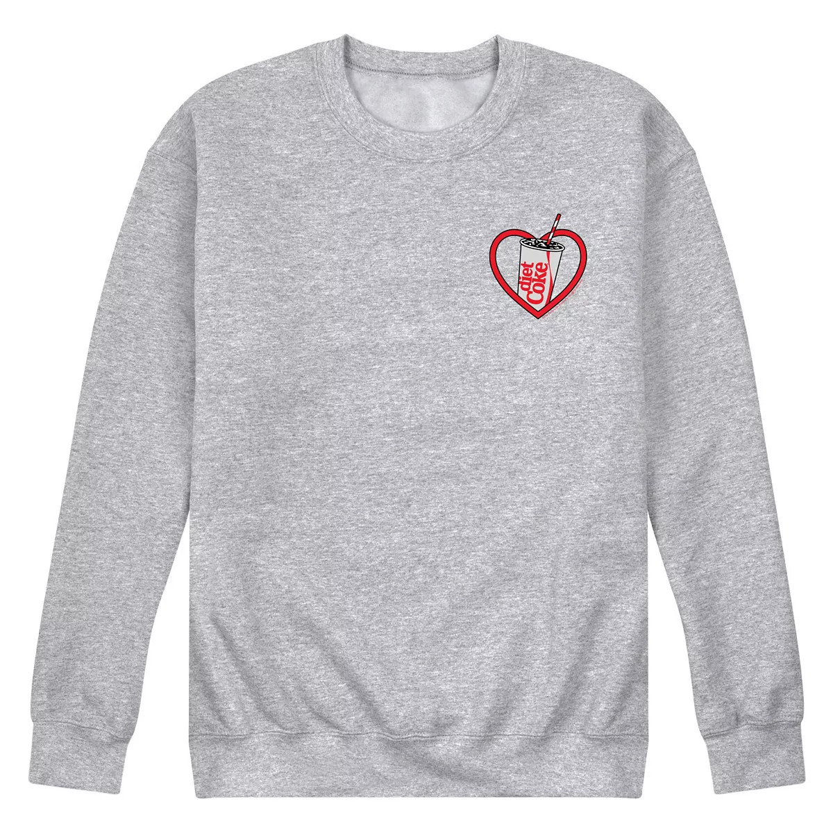 Men's Diet Coke Heart Fleece Sweatshirt | Kohl's