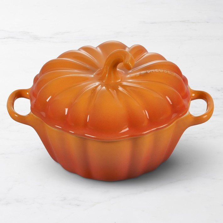 Le Creuset Stoneware Mini Pumpkin Cocotte | Williams-Sonoma