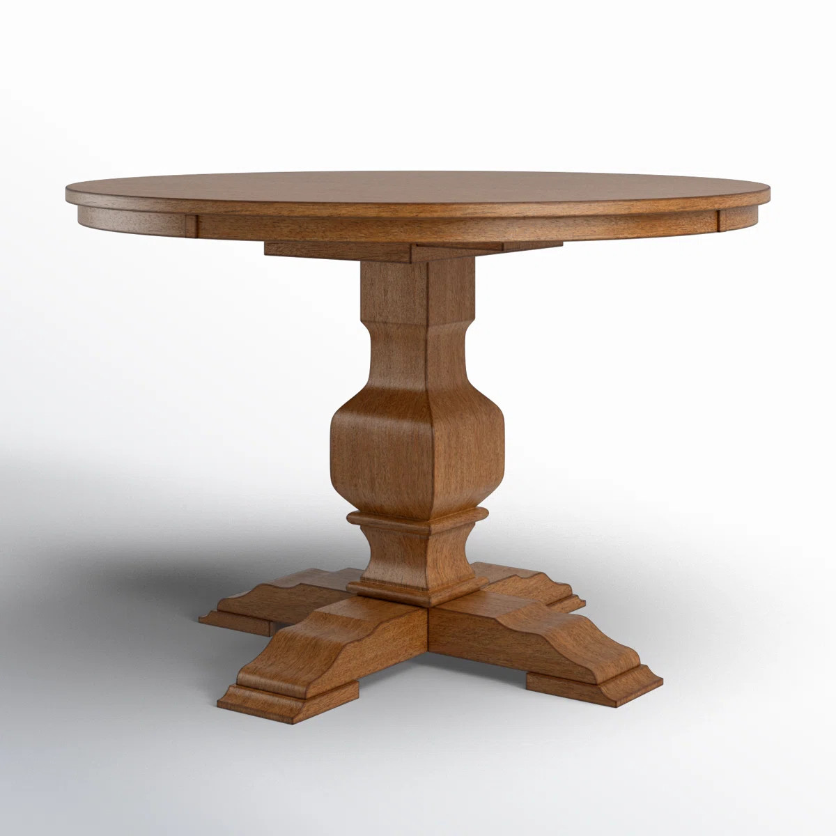 Fortville Round Solid Wood Dining Table | Wayfair North America