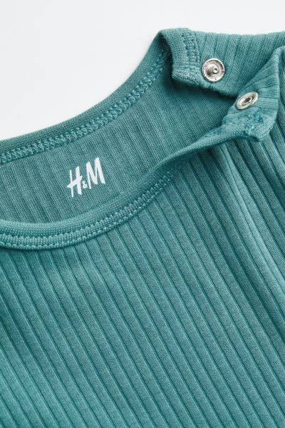 Ribbed Cotton Set | H&M (US)
