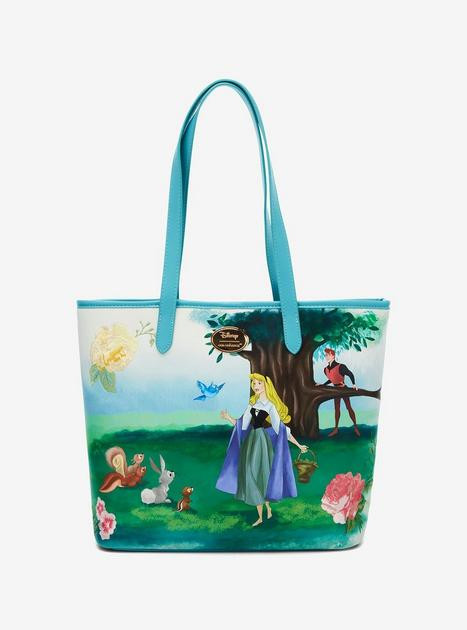Our Universe Disney Sleeping Beauty Aurora Woods Handbag with Maleficent Wristlet - BoxLunch Excl... | BoxLunch